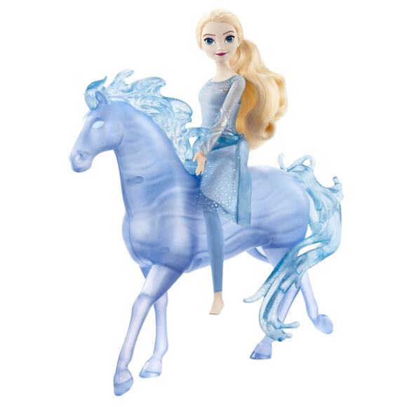 NWT Mattel Disney Frozen 2 Elsa Doll & Water Nokk Figure Set - Picture 6 of 7